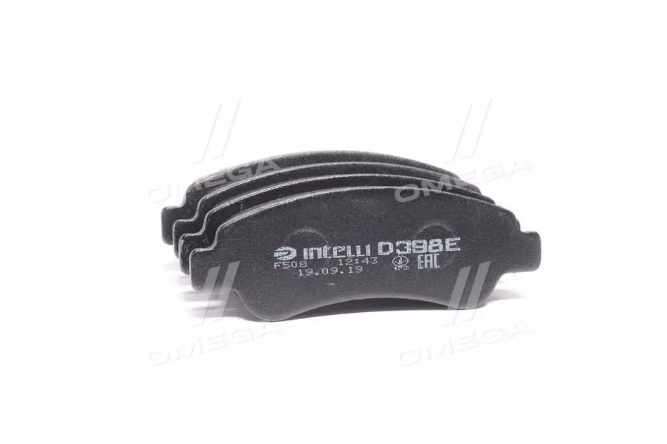 Задние тормозные колодки INTELLI (DAfmi) D398E