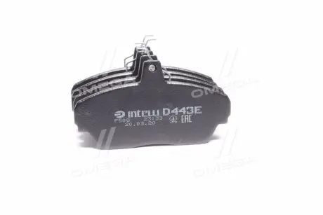 Задние тормозные колодки INTELLI (DAfmi) D443E