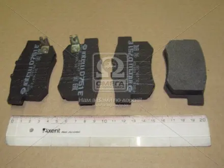Задні тормозні (гальмівні) колодки INTELLI (DAfmi) D751E