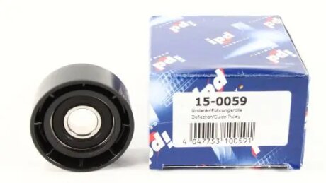 Ролик генератора гладкий, 1.9-2.5dTi /MASTER (необх.2шт) (60x25.5mm) ipd 150059 на Дачия Логан мсв