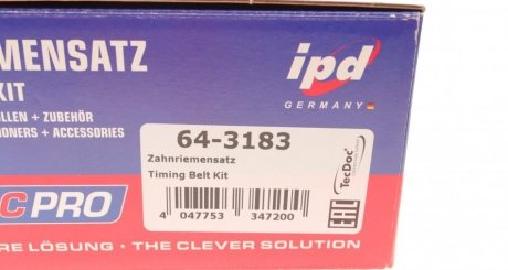 Комплект ГРМ ipd 643183