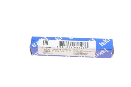 Свеча накала iskra 11721659