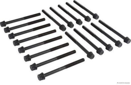 Болт головки циліндрів (компл.) 18 шт. Hyundai H-1 07-, Kia SORENTO I -11 jakoparts J1280512