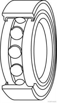 Підшипник кульковий d>30 jakoparts J4708015