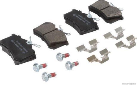 Задние тормозные колодки jakoparts J3610807 на Рено Меган 3