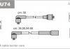 Провода зажигания (EPDM) Skoda OCTAVIA 1.6 (1U2,1U5) AEE janMor ABU74