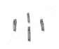 JAPANPARTS IVECO колодки гальмівні передн./задн. DAILY 96 Japan Parts PA0011AF (фото 2)