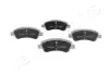 Передние тормозные колодки japan parts PA-0051AF