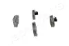 Передні тормозні (гальмівні) колодки Japan Parts PA-0074AF (фото 3)