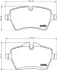 Передні тормозні (гальмівні) колодки Japan Parts PA-0136AF (фото 2)