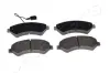 Передні тормозні (гальмівні) колодки Japan Parts PA0280AF (фото 1)