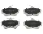 Передние тормозные колодки japan parts PA0326AF