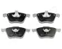 Передние тормозные колодки japan parts PA0336AF