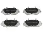 Передние тормозные колодки japan parts PA-0408AF