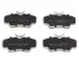 Передние тормозные колодки japan parts PA-0409AF