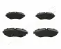Передні тормозні (гальмівні) колодки Japan Parts PA0538AF (фото 2)