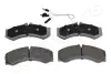 JAPANPARTS DB колодки гальмівні п/з 408D/412D/414 Sprinter 95- japan parts PA-0540AF