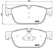 Колодки ручного (стоячого) гальма Japan Parts PA-0620AF (фото 2)