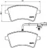 Передние тормозные колодки japan parts PA-0721AF