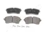 JAPANPARTS LAND ROVER Гальм колод. передн. DISCOVERY 14- japan parts PAL14AF
