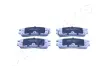 JAPANPARTS гальмівні колодки задн.OPEL Sintra 96- (з ABS) japan parts PA-W20AF