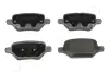 JAPANPARTS CHEVROLET Комплект гальмівних накладок TRAX 1.8 AWD 13-, OPEL MOKKA X 1.6 CDTI 15- japan parts PP0405AF