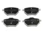 JAPANPARTS CITROEN Тормозные колодки задн.C4 Grand Picaasso, C4 Picasso 13-, PEUGEOT 308 japan parts PP0614AF