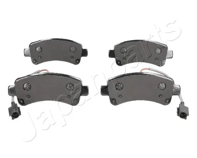 Задні тормозні (гальмівні) колодки Japan Parts PP-0617AF (фото 1)