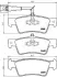 JAPANPARTS VW гальмівні колодки задн. Touareg japan parts PP0923AF