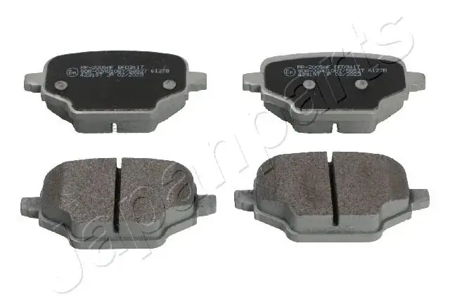 JAPANPARTS CITROEN гальмівні колодки задн. BERLINGO 18-, OPEL COMBO 18-, TOYOTA japan parts PP2005AF