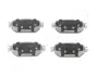 Задние тормозные колодки japan parts PP321AF