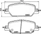 JAPANPARTS HONDA Колодки гальмівні задні CR-V V 17- Japan Parts PP416AF (фото 2)
