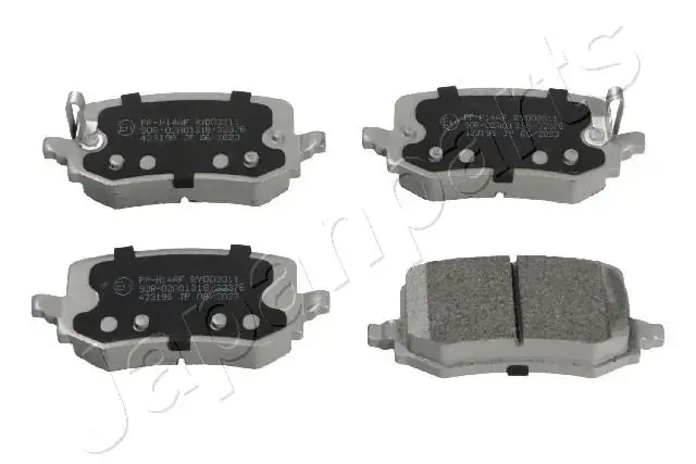 JAPANPARTS HYUNDAI Колодки гальмівні задні TUCSON 1.6 CRDi 20-, KIA Japan Parts PP-H14AF (фото 1)