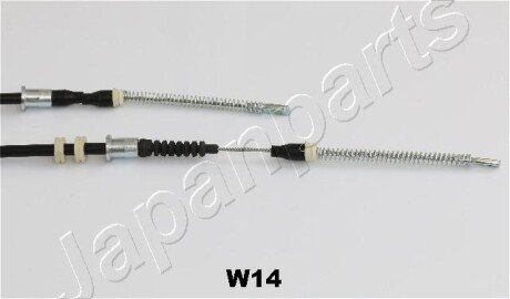 JAPANPARTS DAEWOO Трос ручн.тормоза лев./прав.Espero 95- japan Parts BCW14