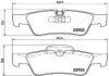 JAPANPARTS DB гальмівні колодки задн.GL/ML164, R251 japan Parts PP-0515AF