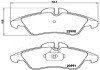 Передні тормозні (гальмівні) колодки japan Parts PA-0537AF