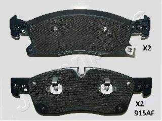 Гальм. колод. передн. Jeep Grand Cherokee 10- japan Parts PA-915AF