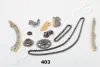 JAPANPARTS HONDA Цепь ГРМ (2 цепи + 4 шт. направляющие+3 шестерни + 2 натяжителя) Accord VII 2.4 japan parts KDK403
