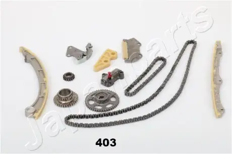 JAPANPARTS HONDA Цепь ГРМ (2 цепи + 4 шт. направляющие+3 шестерни + 2 натяжителя) Accord VII 2.4 japan parts KDK403