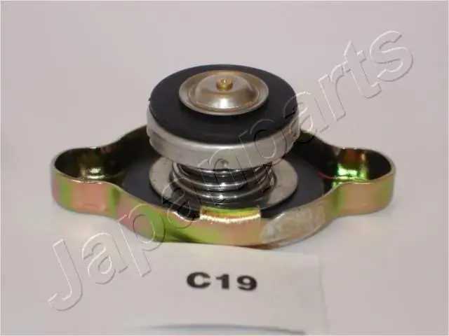 JAPANPARTS HONDA Крышка радиатора Accord,Civic,Mazda 323,626,Mitsubishi,Nissan,Subaru,Suzuki,Toyota 45.5/25.5mm 0.9bar Japan Parts KH-C19 (фото 1)