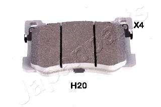 HYUNDAI К-т передн. гальм. колодок Genesis 08- japan Parts PA-H20AF