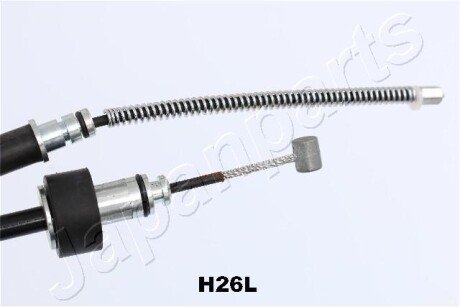 JAPANPARTS HYUNDAI Трос ручн.тормоза лев.Getz 02- (бараб.с ABS) japan Parts BCH26L