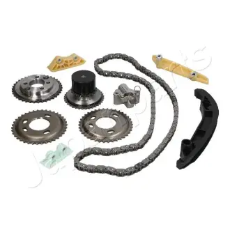 JAPANPARTS К-кт цепи ГРМ (цепь+4 шт. направляющие+ натяжитель +4 шестерни) Ford Transit 2.4TDCI 06- japan parts KDK-0308