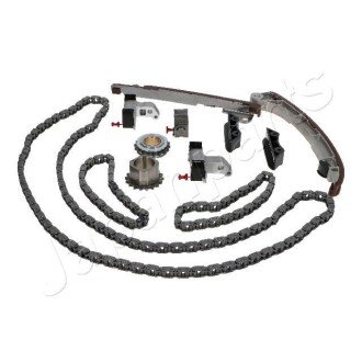 К-кт. цепи ГРМ TOYOTA Land Cruiser 4.0 (3цепи+4напр.+3натяж.+2звезд.) japanparts KDK218