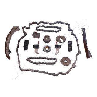 JAPANPARTS К-кт. цепи ГРМ TOYOTA Land Cruiser 4.0 (3цепи+4напр.+3натяж.+4звезд.) japan Parts KDK217