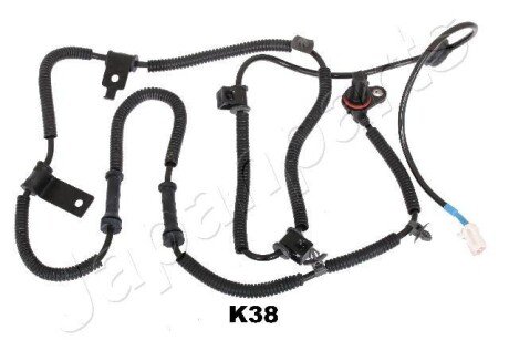 JAPANPARTS KIA Датчик ABS задній лівий SORENTO I (JC) 2.5 CRDi 06-11 japan Parts ABSK38 на Киа Соренто 1