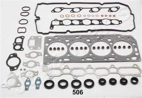 MITSUBISHI К-т прокладок верх. части двиг. с ГБЦ L200 2,5 05- japanparts KG506 на Митсубиси L200