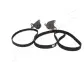 JAPANPARTS MITSUBISHI К-т ременя ГРМ (2 ременя+2 ролика) Hyundai,Kia,Mitsubishi 2.5TDI japan parts KDD-M02