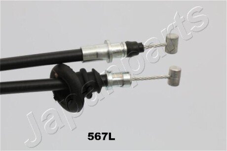 JAPANPARTS MITSUBISHI Трос ручн.тормоза лев.Carisma 95- japan Parts BC567L