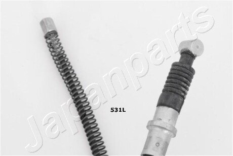 JAPANPARTS MITSUBISHI Трос ручн.тормоза лев.Pajero 96- japan Parts BC531L